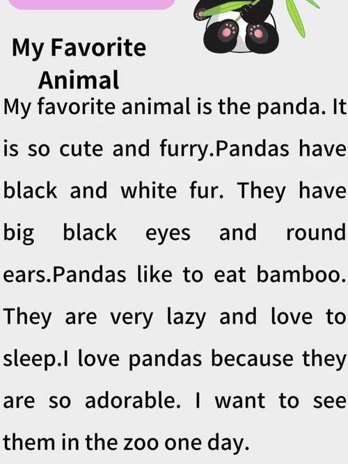 关于animals初中作文