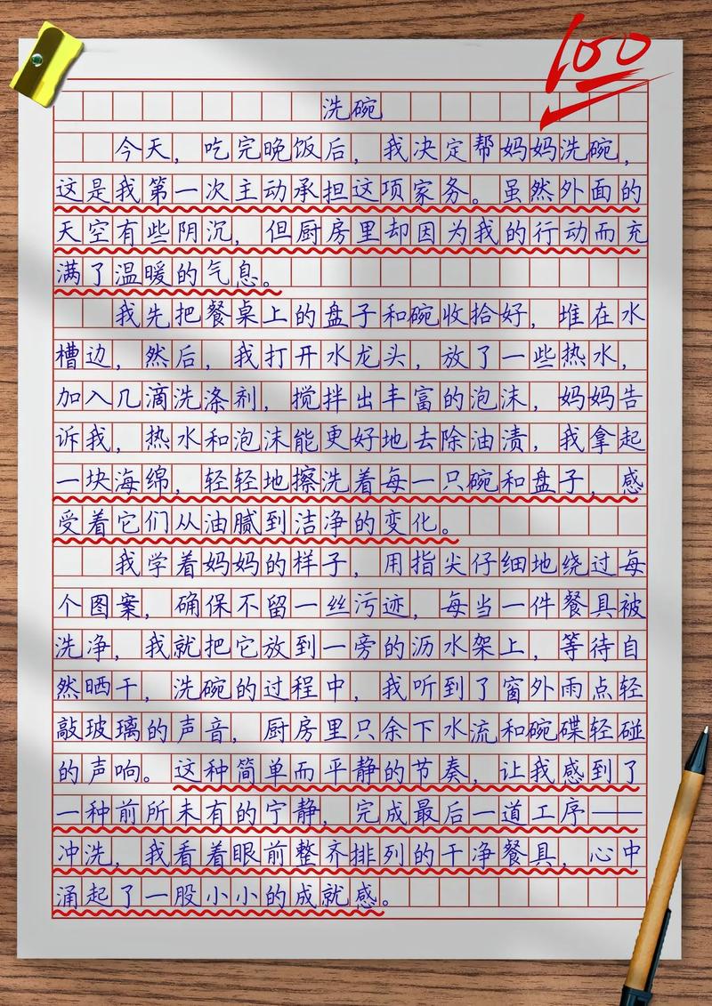 housework作文初中