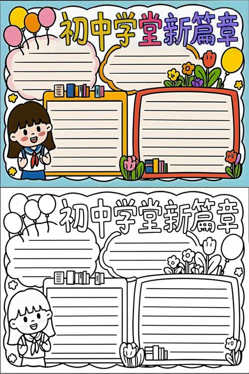 初中生手抄报图片简单又漂亮