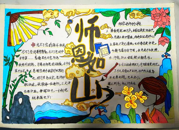 初中生手抄报图片简单又漂亮