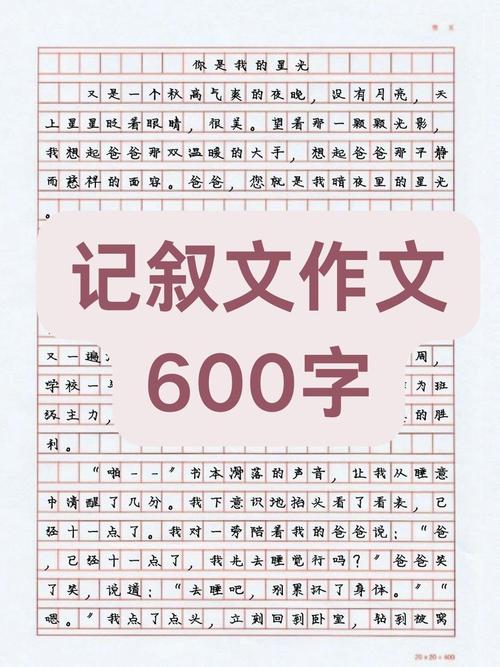 优秀作文600字初中记叙文