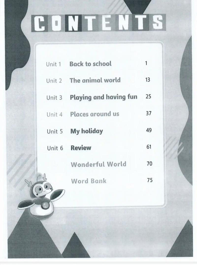 北师大版小学四年级英语上册