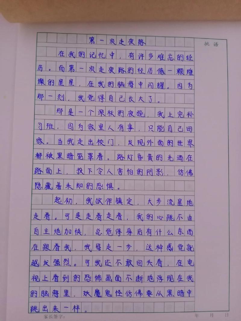 小学五年级下册第一单元作文