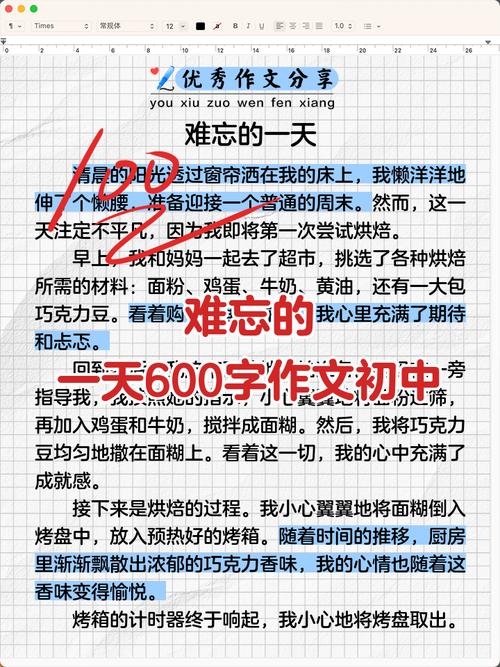 难忘的那一刻600字初中