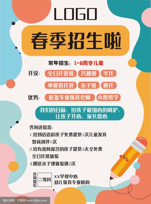 儿童宝宝早教乐园宣传