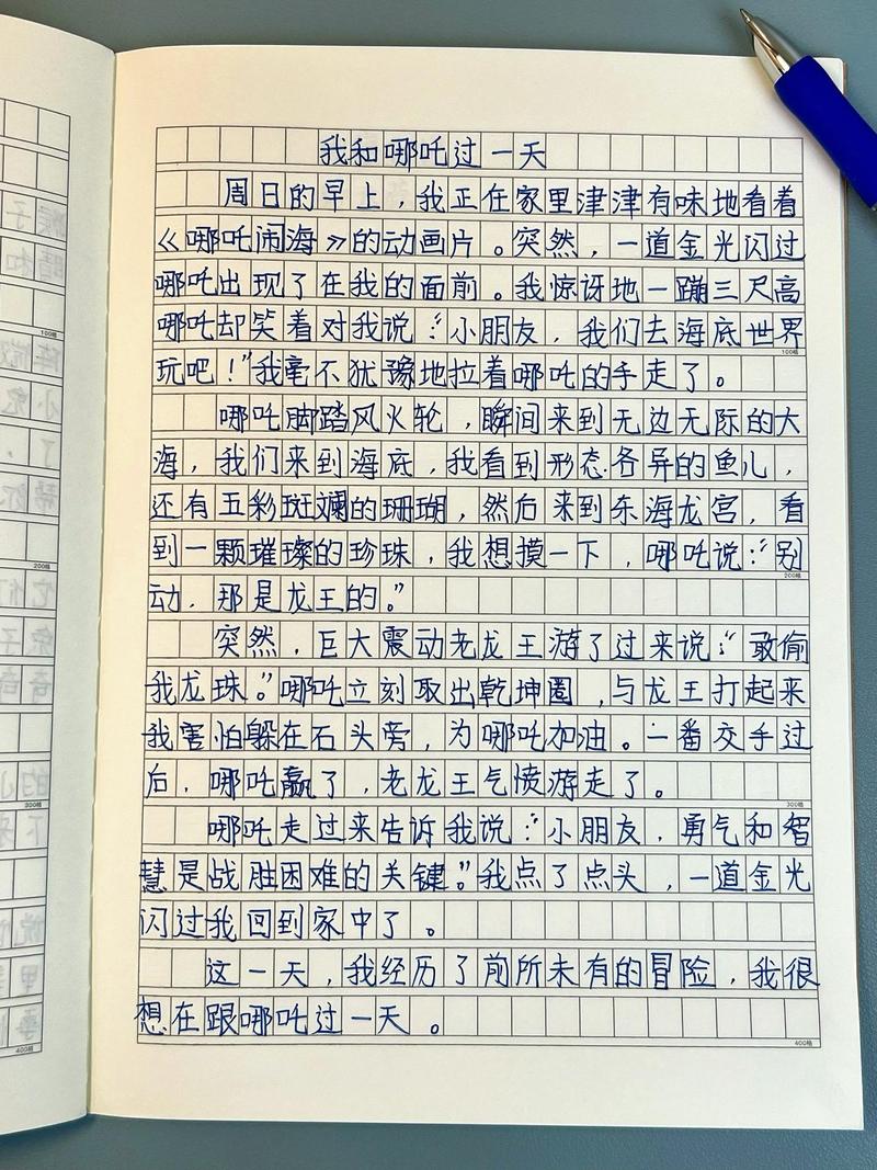 小学四年级上册第四单元作文