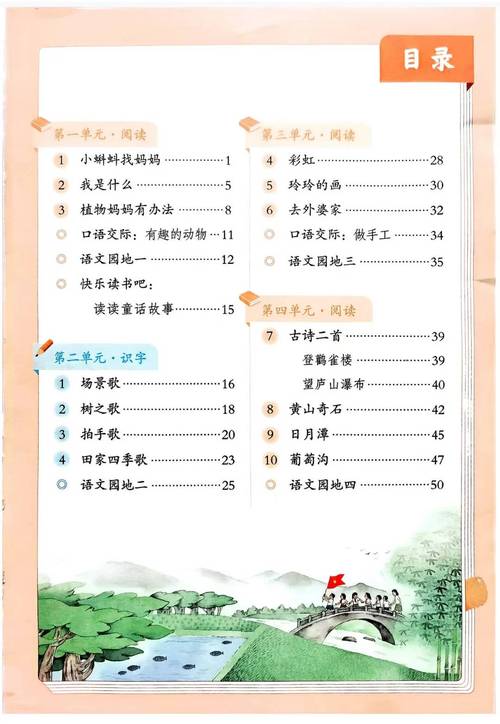 小学语文二年级上册电子课本