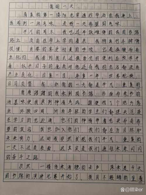 600字以内的初中作文