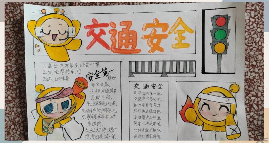 小学生安全手抄报图片大全