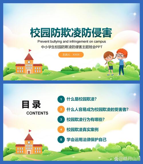 小学预防校园欺凌主题班会