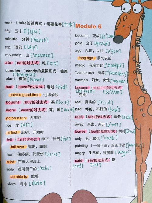 外研社小学英语四年级上册