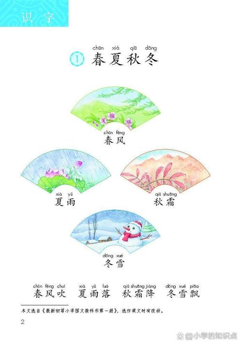 部编版小学一年级语文下册