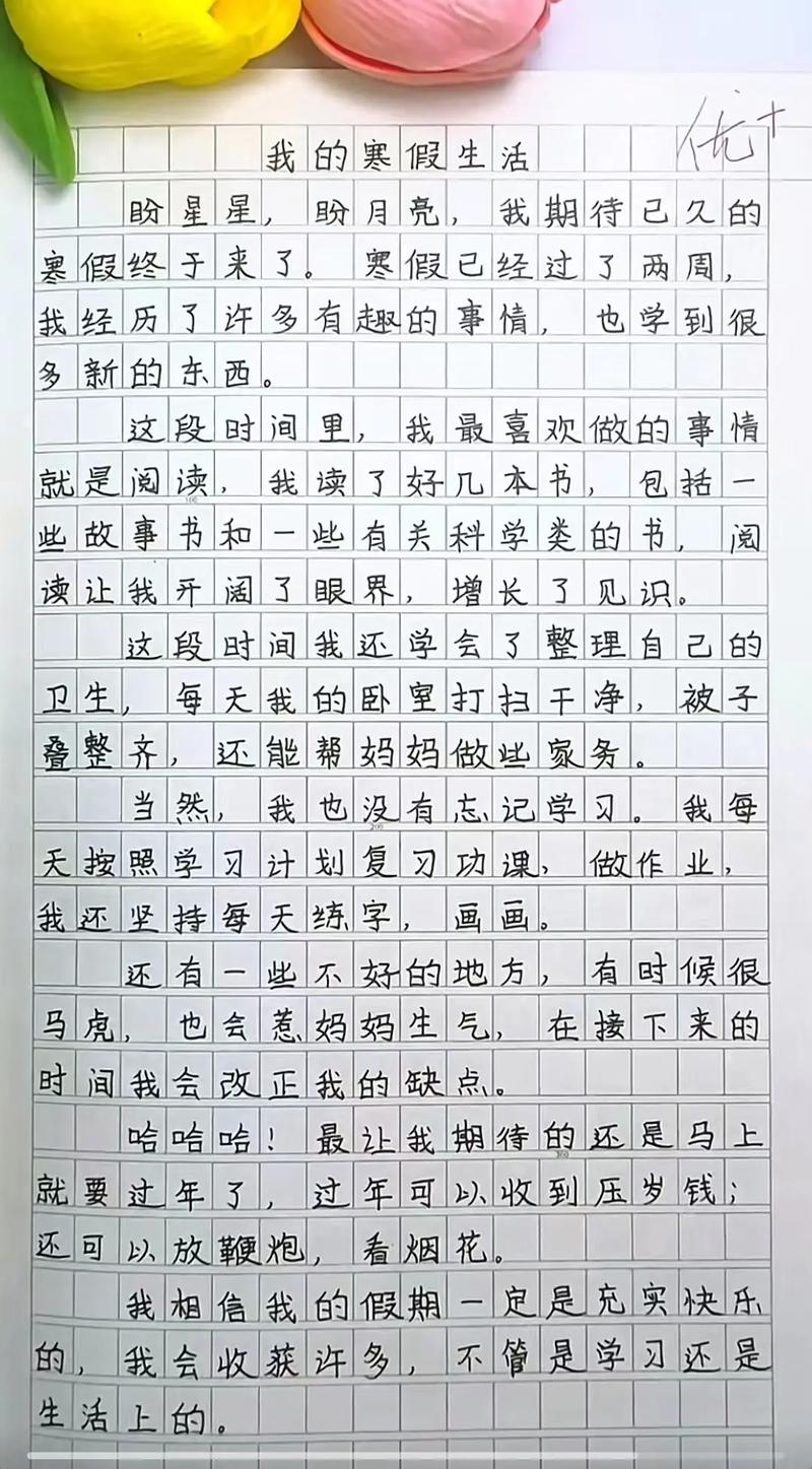 小学生三年级300字作文
