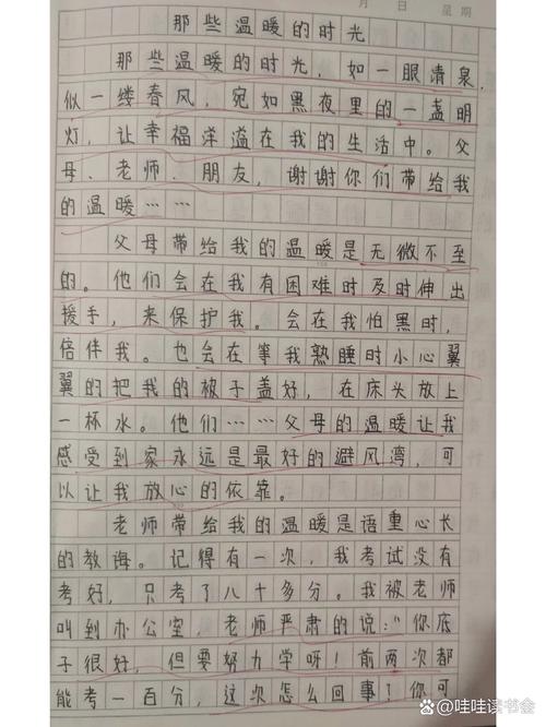 那段温暖的时光作文初中