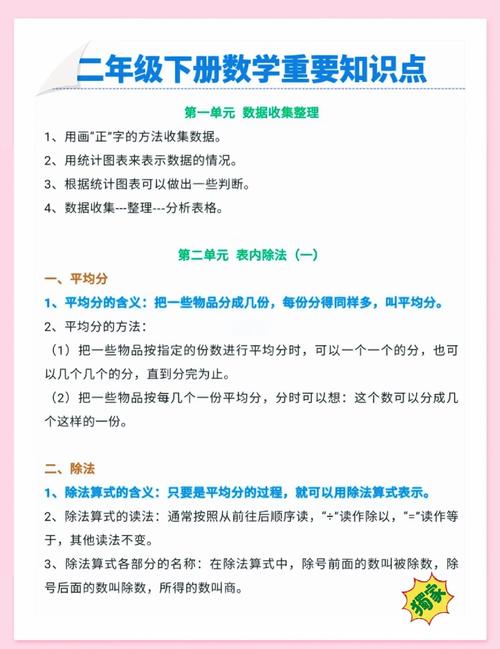 小学二年级数学教学总结