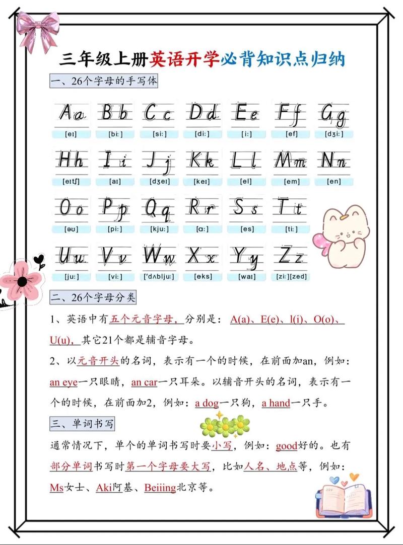 小学三年级怎样学好英语