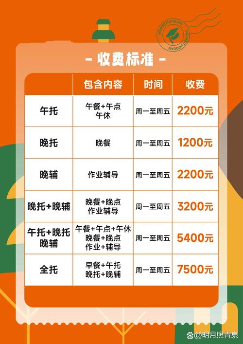 早教中心记账收费制度