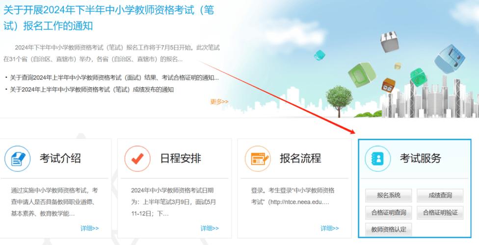 小学教师资格证报考入口