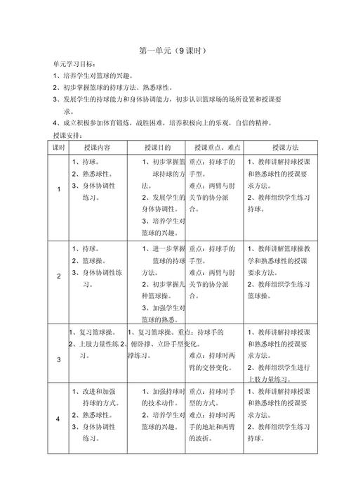 小学三年级体育教学计划