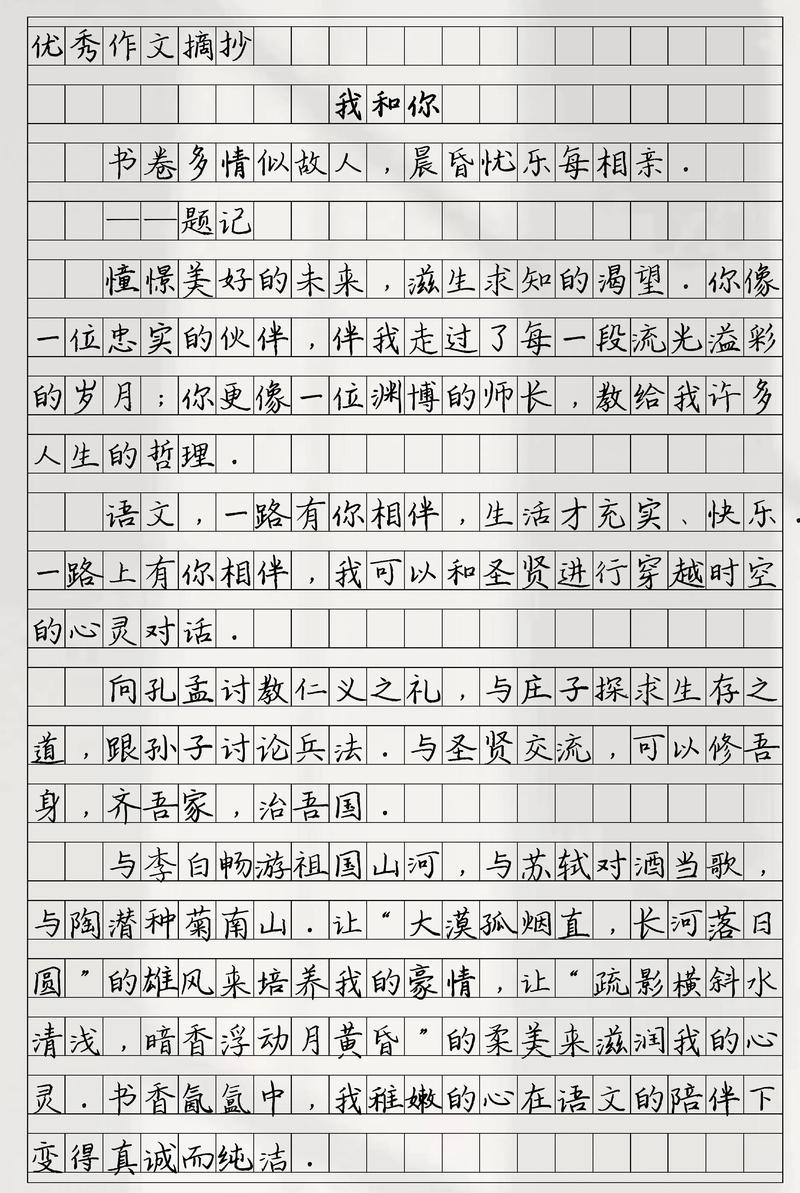 我憧憬的未来800初中