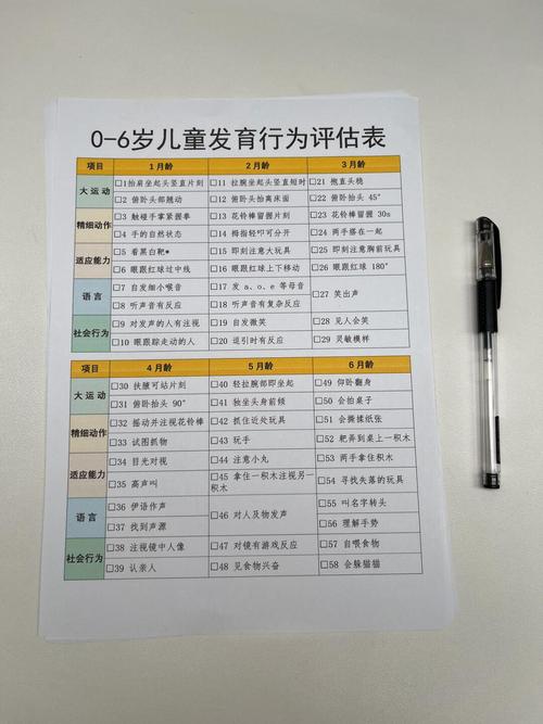 早教评估都有什么内容