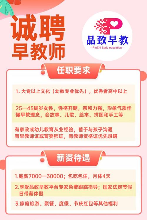济南招聘家庭早教老师