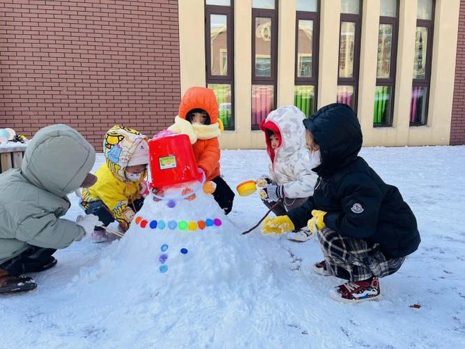 早教中心关于下雪游戏