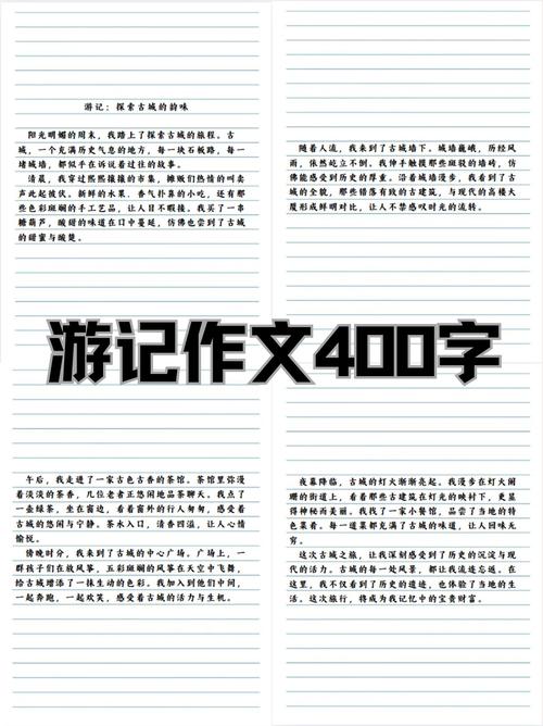 小学生游记作文400字