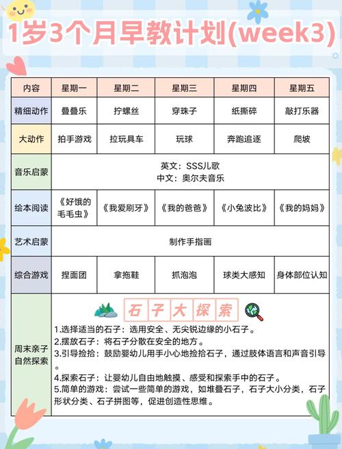 早教方案假期重于学期