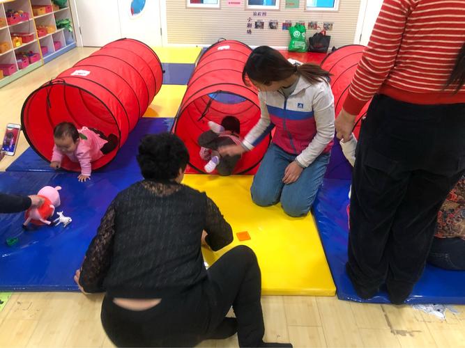 早教爬行大赛游戏环节