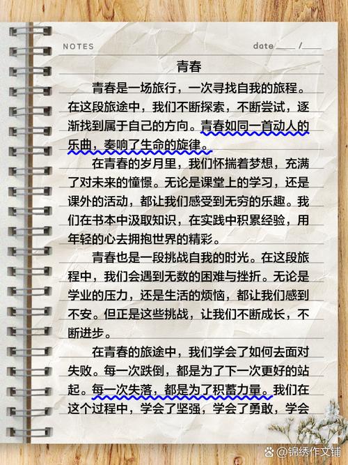 随笔600字初中致青春