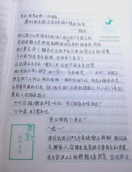 初中作文800字有题记