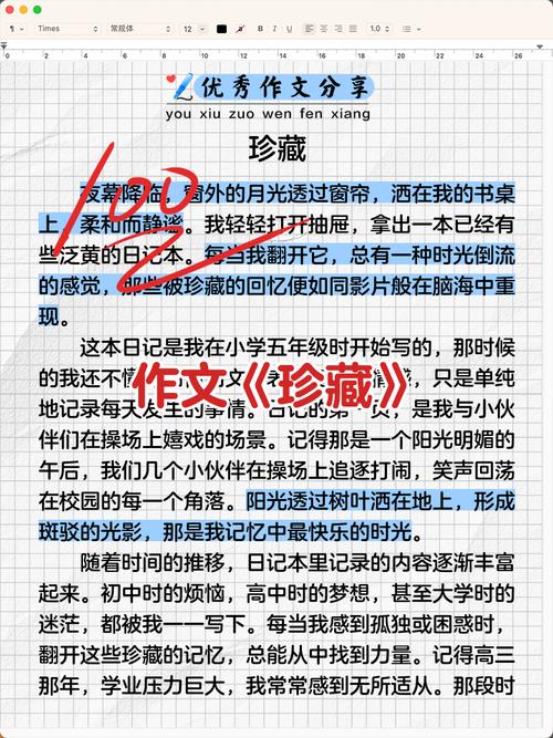 100我的收藏作文初中