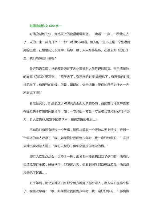 时间都去哪了 初中作文