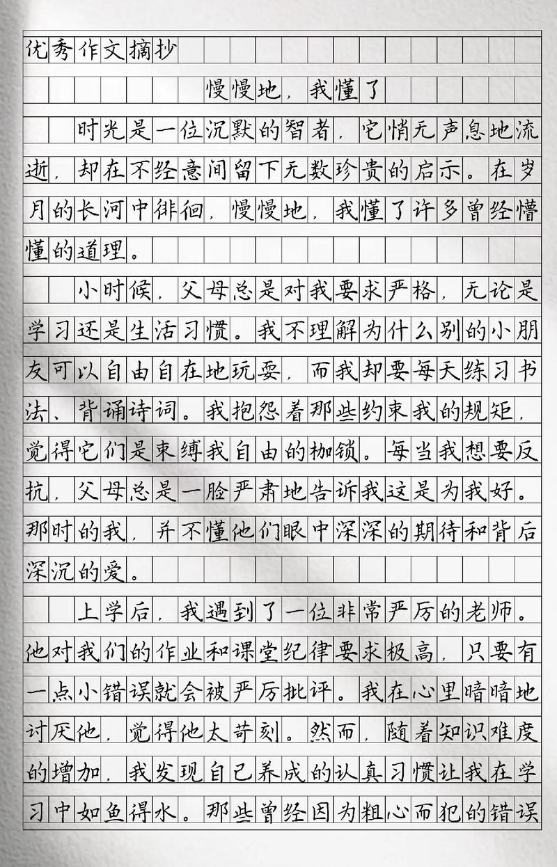 初中作文600字有题记