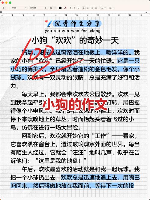 小黑狗作文600字初中