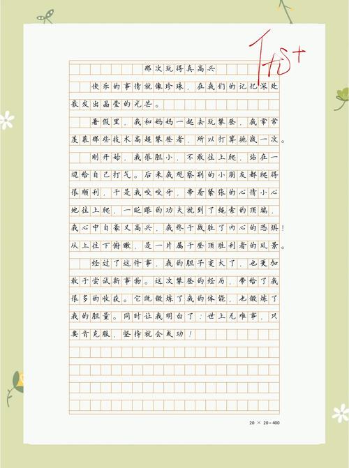 那次玩得真什么初中作文