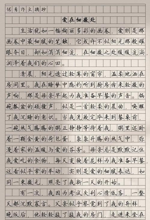 描写高雅情趣的初中作文