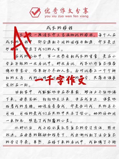 作文网 初中1000字