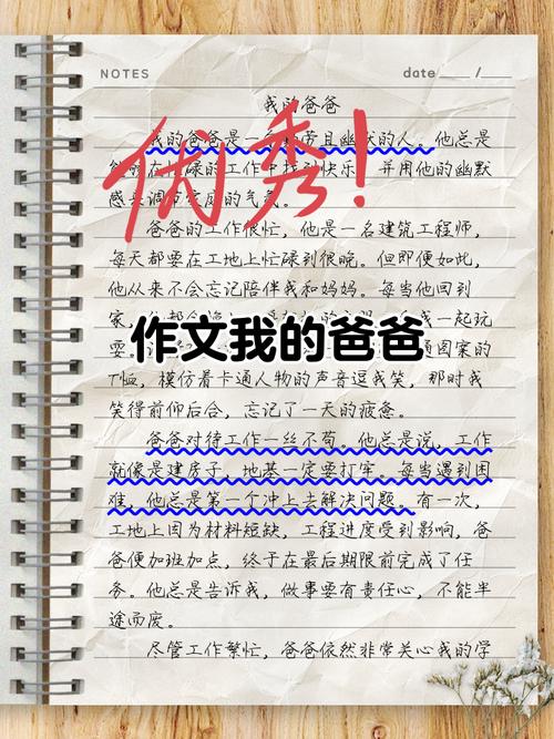 我的爸爸作文初中600