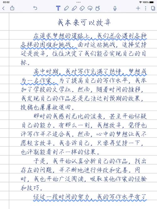 我本来可以坚持初中作文