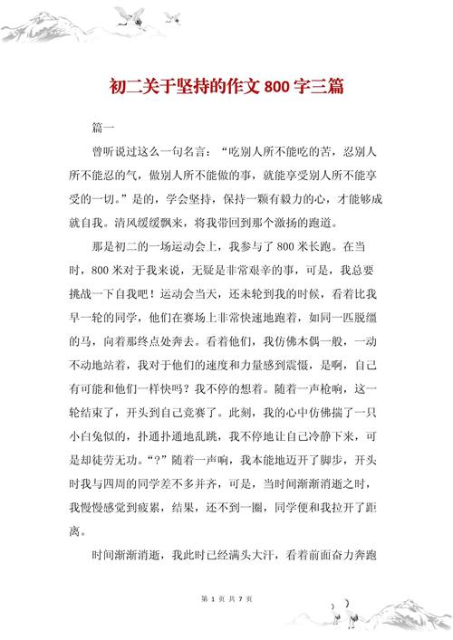 我本来可以坚持初中作文