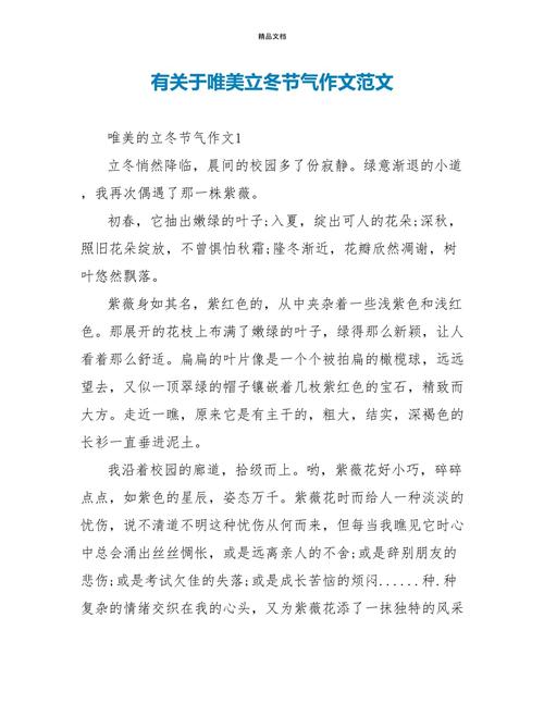 初中节气的作文200字