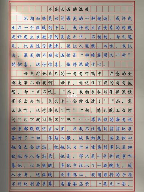 难忘的母爱600字初中