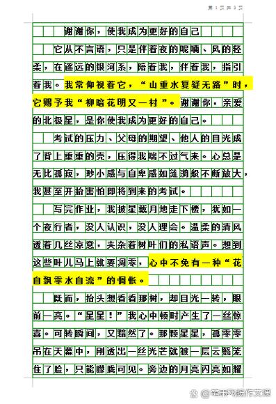 走向柳暗花明初中 作文