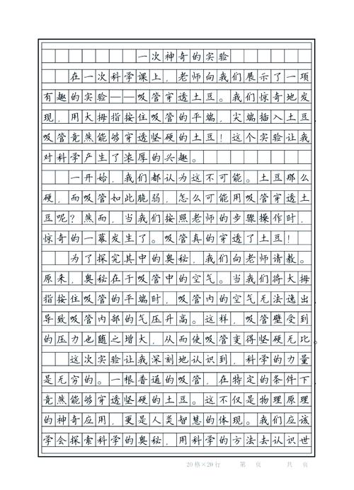 从探索中发现 初中作文