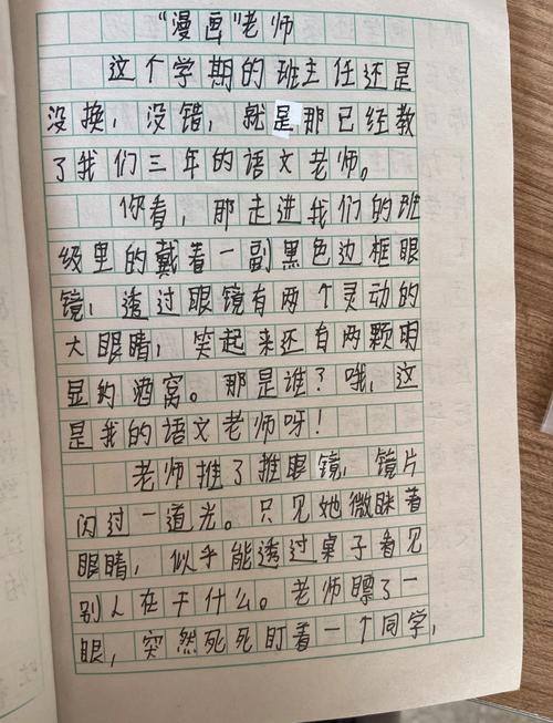 老师二三事初中900字