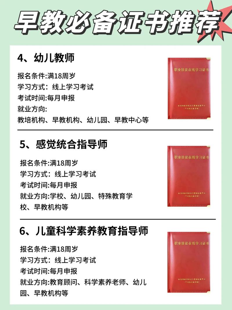 哪里可以考取早教老师