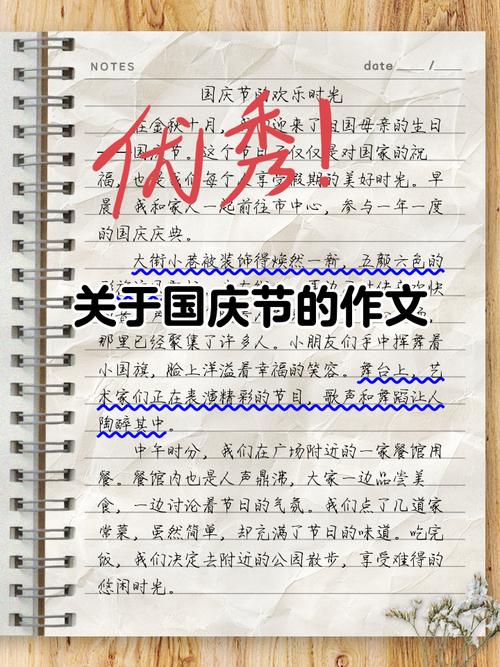 国庆在家的趣事作文初中