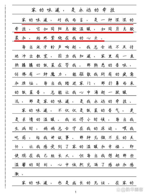 牵挂家600字初中作文